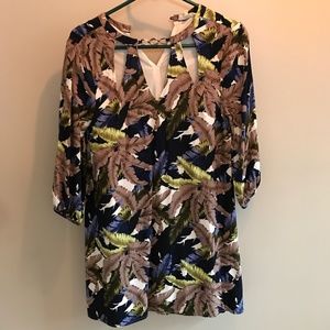 Ladies patterned dress